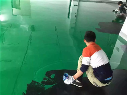 迎江下面给你一份环氧地坪漆施工的完整流程